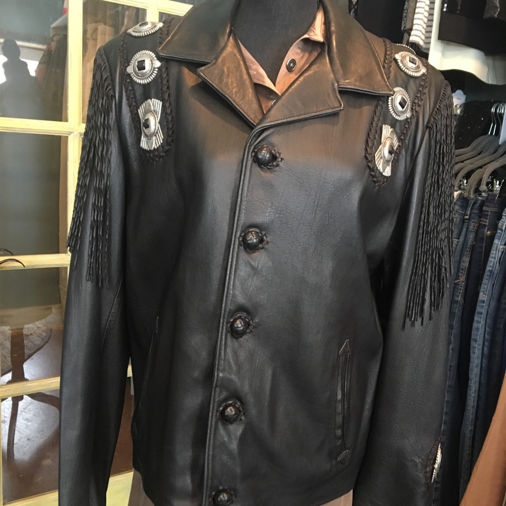 Leather jacket